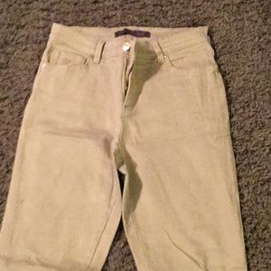 Jeans khaki colored